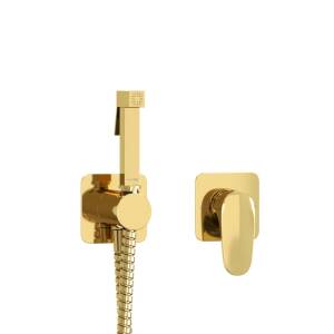 Гигиенический душ Wasserkraft Neckar A2151.280.238.216 встраиваемый, со шлангом, золото