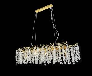 Большая подвесная люстра хрустальная Kink Light Шарми 07879-150LD,33