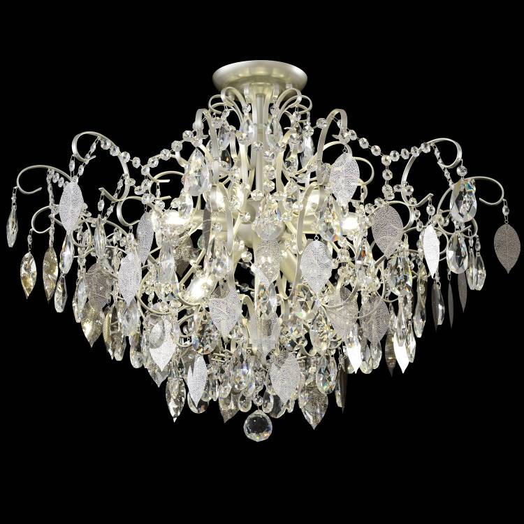 Светильник потолочный Crystal Lux Esmiralda ESMIRALDA PL9 SILVER