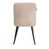 Стул Tetchair Medeo LT 25226 бежевый, черный, велюр фото 4