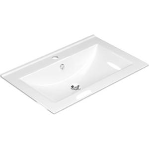 Мебельная раковина Laparet Sinergia 70см, белый с1 50x20