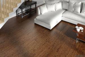 Пробковое покрытие Corkstyle Ecocork Linea Chocco Замковое 915x305x10.5