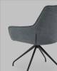 Кресло Stool Group Кимберли AV 344 W797/K12-K20PM-9005 синий, рогожка, замша, вращающееся фото 7