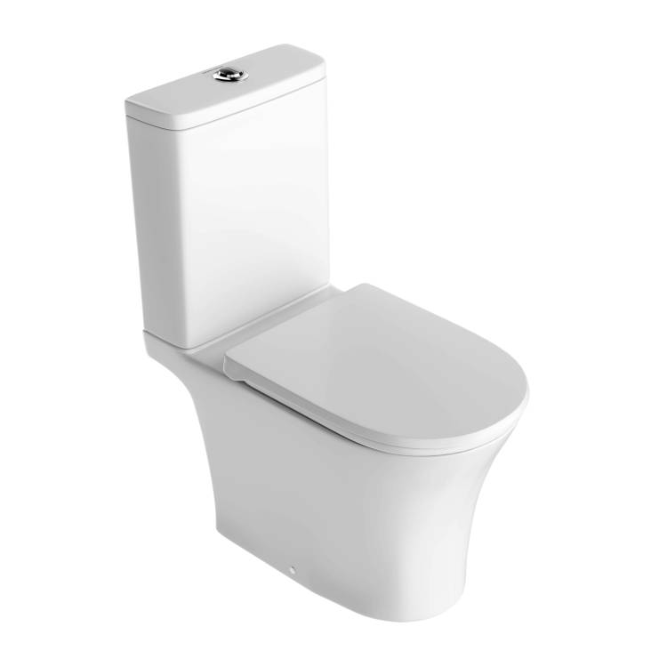 Унитаз напольный Kerama Marazzi Provence Кей-Про KMKPWc63GWh2 смыв торнадо, сиденье микролифт, белый