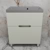 Тумба с раковиной Style Line Матис 70 напольная, олива, раковина серый шелк, 82x70x45
