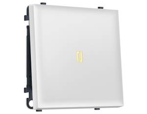 Комплект механизма 1-клавишного выключателя Ambrella Volt Sigma MS122010 белый матовый