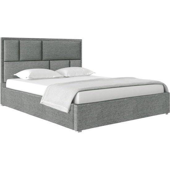 Кровать 1600х2000 НК-Мебель Madison 72305916 Серый 113.9x171.8x218