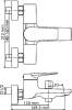 Смеситель для ванны с душем Wasserkraft Glan 6601 фото 6