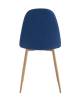 Набор из 4 стульев Stool Group Валенсия SN OS-001 1009-22 X4 темно-синий фото 7