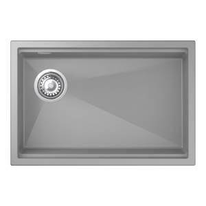 Кухонная мойка Rivelato Lino LN-654-L серый металлик