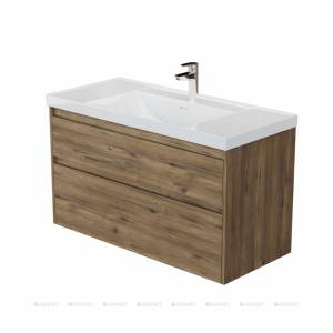 Тумба с раковиной Aquanet Nova Lite 2.0 110 365918 Дуб рустикальный