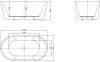 Акриловая ванна BelBagno BB202-1600-800 160x80 фото 4