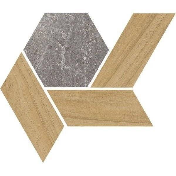 Мозаика Vives World Flysch Lesnaya Gris 17.5x20