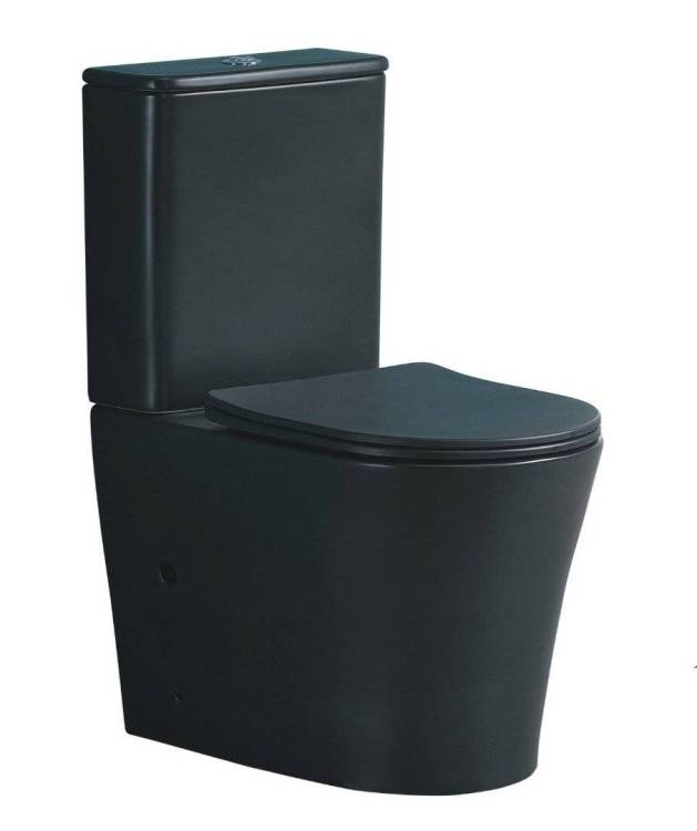 Унитаз-компакт Cerutti Spa ADIGE MB CT9244 напольный матовый черный