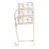 Подставка для цветов Tetchair Secret De Maison Trio (mod. PL08-9998) 21141 antique white (31x60x23) фото 3