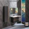 Мебель для ванной Armadi Art Capolda 100 антрацит фото 3