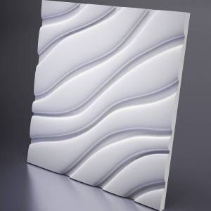 Гипсовая 3D панель Artpole Velvet M-0037 600x600
