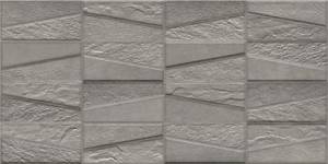 Декор IBERO MATERIKA TEKTONIA DARK GREY 31.6x63.5