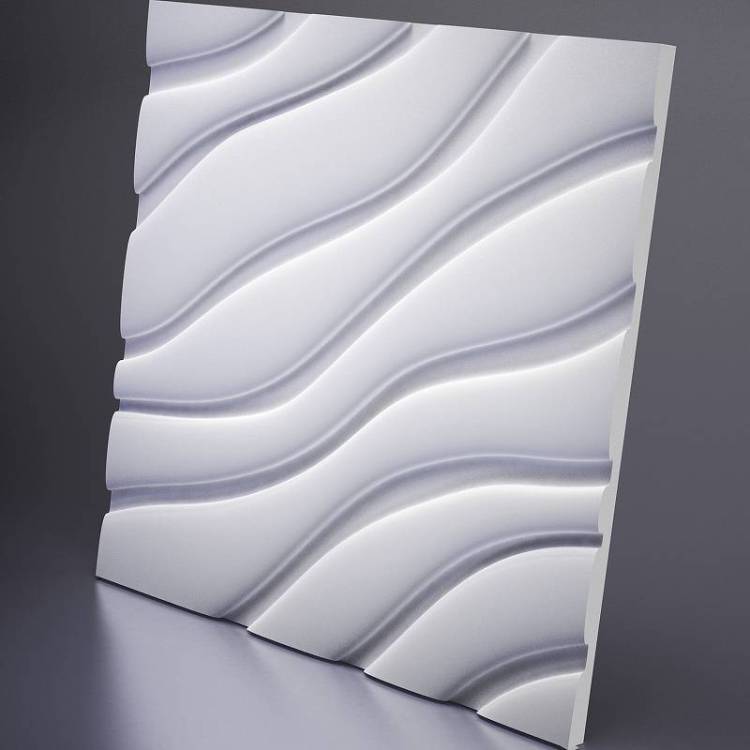 Гипсовая 3D панель Artpole Velvet M-0037 600x600