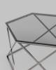 Стол журнальный Stool Group Круз ECT-187-GM сталь темный хром 93x80 фото 3