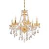 Подвесная люстра Lumina Deco Eliza LDP 7025-6 GD фото 2