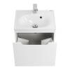 Тумба с раковиной Belbagno Etna ETNA-500-1C-SO-BL-P 49.6x39.2x40 Bianco Lucido подвесная с одним выкатным ящиком фото 6