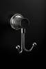 Держатель туалетной бумаги Boheme Royal Cristal 10921-CR-B с крышкой Black Хром фото 3