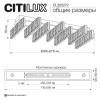 Люстра потолочная хрустальная светодиодная Citilux Palant CL325272 фото 15