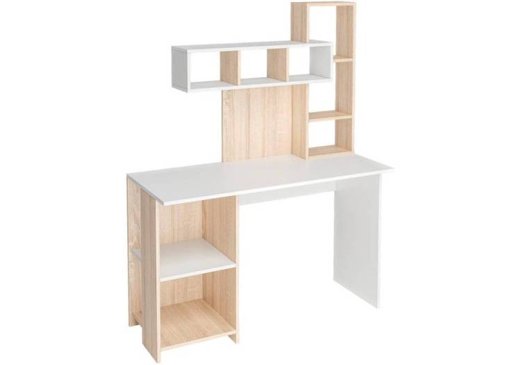 Стол письменный Woodville Эфес 508504 дуб сонома/белый 120x50x155