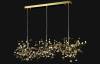 Светильник подвесной Crystal Lux Garden SP3х3 L1200 Gold фото 2