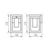 Садовый настенный светильник Kanlux VIMO EL 27 SE-BR 34983 фото 4