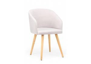 Деревянный стул Notta Монер 632635 Светло-серый (glory 36) / светлое дерево