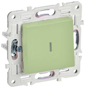 Выключатель 1-клавишный IEK Skandy SK-V10-1-10-K06 мятный