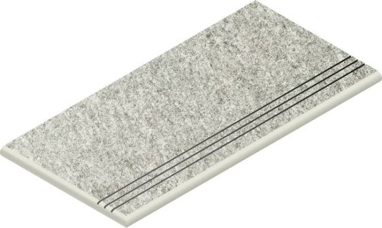 Ступень Italon Нордика 620040000163 Айс Закругленый Грип Левая 30x60
