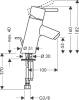 Смеситель для раковины Hansgrohe Talis S 32020000 фото 7