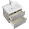 Тумба под раковину Belbagno Albano-Cer ALBANO-CER-500-2C-SO-CVG 47x44x50 Cemento Verona Grigio подвесная с двумя выкатными ящиками фото 4