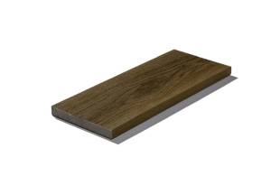 Террасная доска Polivan Group Candidasa (Кандидаса) Полиуретан Pudeck (Пудек) Полнотелая Classic Wood (Охра Желтый) 2440x200x25