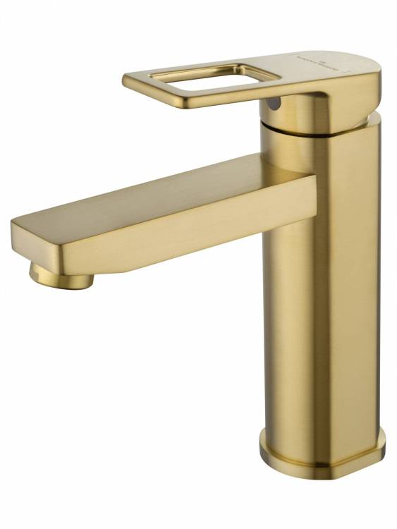 Смеситель для раковины Wonzon & Woghand WW-88139010-BG брашированное золото