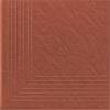Клинкерная плитка Opoczno Simple red Stopnica Narozna 3-D 30x30