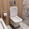 Унитаз подвесной Cerutti Spa VETTORE Aria MW CT9242, матовый белый фото 3