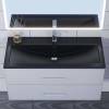 Раковина Uperwood Foster Quartz 291030046 черная матовая, уголь, 100x45.5 фото 3