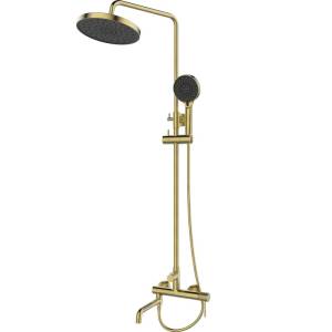Душевая стойка Esbano Daisy ESDSDAIS-DSSG золото брашированное