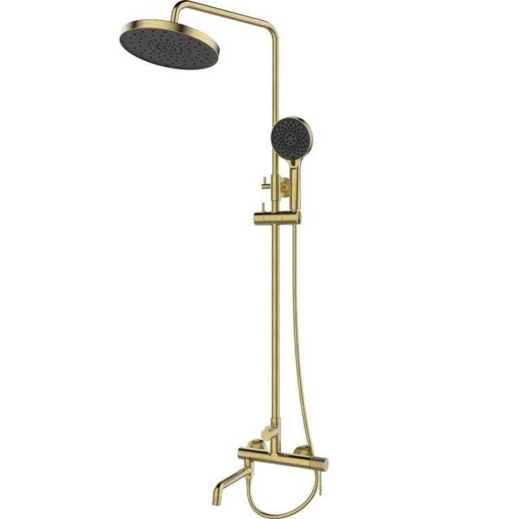 Душевая стойка Esbano Daisy ESDSDAIS-DSSG золото брашированное