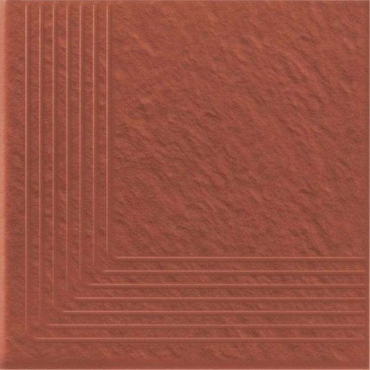 Клинкерная плитка Opoczno Simple red Stopnica Narozna 3-D 30x30