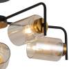 Потолочная люстра Illumico IL8248-5COU-79 BK GD фото 2