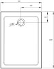 Поддон для душа Radaway Doros F 120x80 фото 3