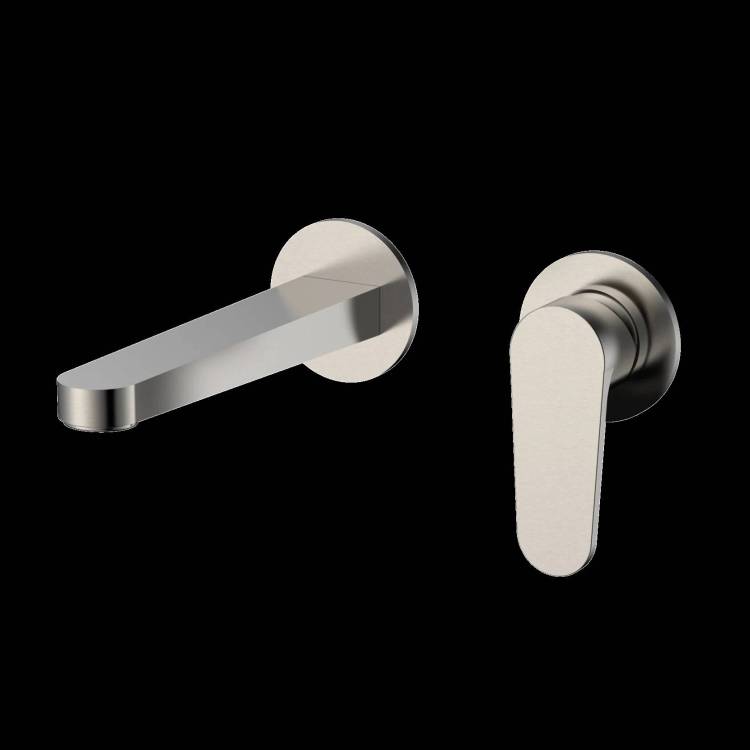 Смеситель для раковины AQUAme Novara AQM6915BN никель шлифованный