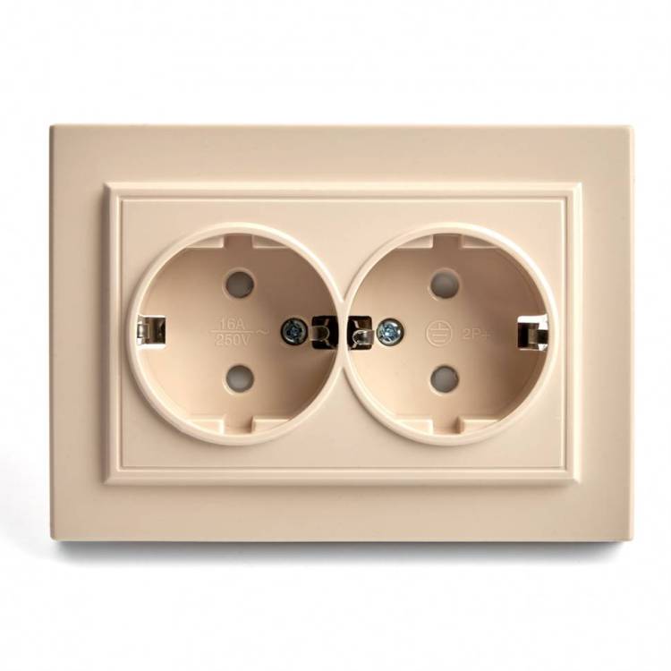 Розетка двойная Stekker PST16-9014 39240