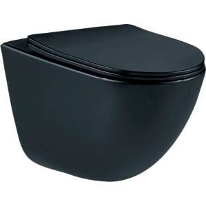 Унитаз подвесной Esbano Lotus ESUPLOTUBM черный матовый