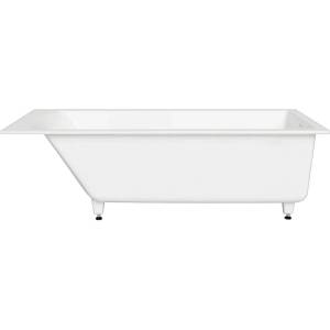 Ванна из искусственного камня Salini Cascata 104513G 180.6x80.2 белая глянцевая (распродажа)